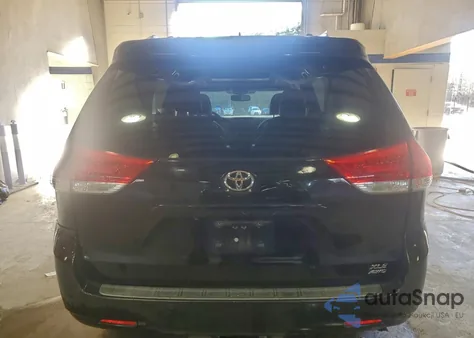 2011 Toyota Sienna Xle из США, поврежденный, VIN 5TDDK3DC7BS010588